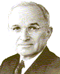Head of Harry S. Truman