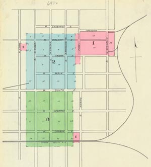 1895 Sanborn map overview