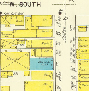 McMenamin location,
                1912