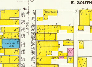 Fox bakery, second location, 1923