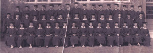 Freeland High School 1957 class photo