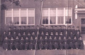 Freeland High School 1957 class photo