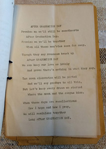FHS Banquet booklet, 1953