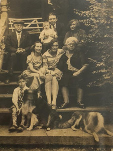 Franklin Nelson Becker and family