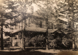 Becker home in Jeddo, 1930s