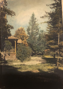 Becker home in Jeddo, 1930s