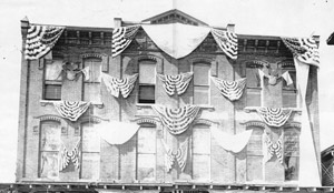 The Birkbeck building, photo detail