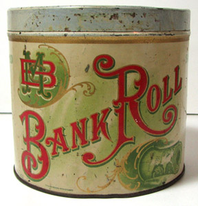 Bressler Bank Roll cigar tin