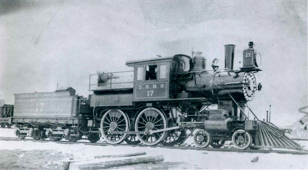 D. S. & S. Locomotive #17