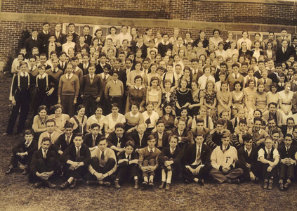 Freeland High School 1931-1932 class photo