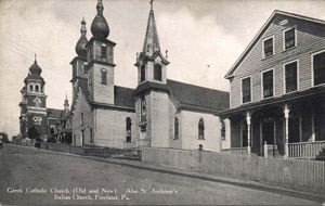 Three Fern Street churches, early 1900s
