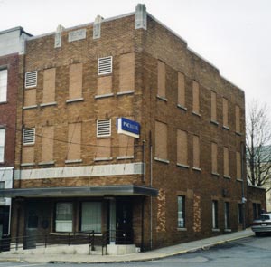 First National Bank, later PNC Bank, now closed