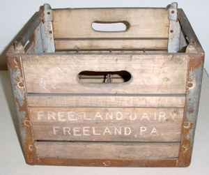 Freeland Dairy milk crate
