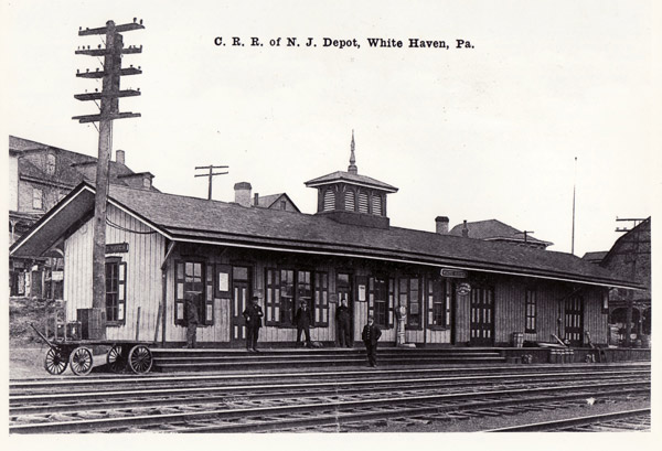 White Haven Central Railroad NJ depot