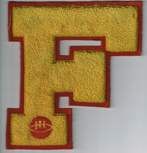 Larry Maso varsity letter