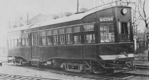 Lehigh Traction Co. trolley car