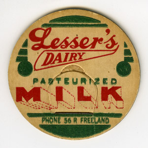 Lesser's
                Dairy Bottletop