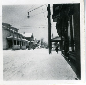 Gabuzda store, looking north