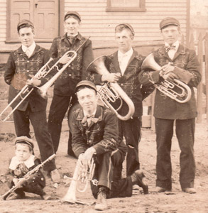 Eckley band at St. John's Reformed Church