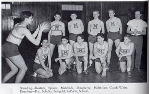 1947 MMI junior varsity basketball team