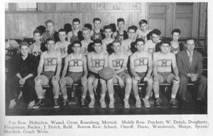 1948 MMI junior varsity basketball team