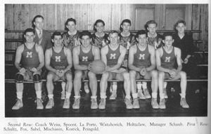 1948 MMI varsity basketball team