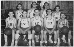 MMI Junior Varsity Basketball team, 1953
