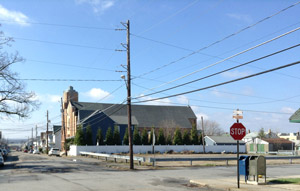 Polish and Slovak churches, Ridge Street below Luzerne Street