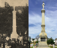 Soldiers Monument at Freeland Cemetery