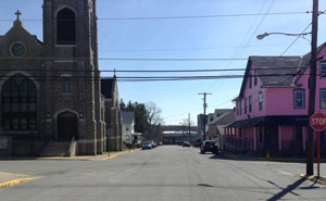 St. Luke's, Main Street, looking east