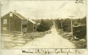 Upper Lehigh company houses, ca. 1906