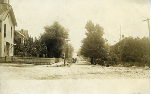 Presbyterian Church, horse wagon, Upper Lehigh