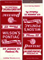 Wilson's                 Pontiac