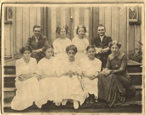 Group at St. James Episcopal Church, Eckley