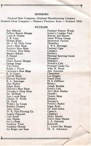 FHS class of 1946 class play program