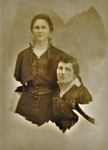 Cecelia Rymsza and Helen Casper
