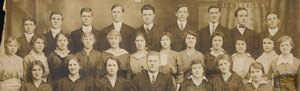 St. Casimir's choir, Easter 1915