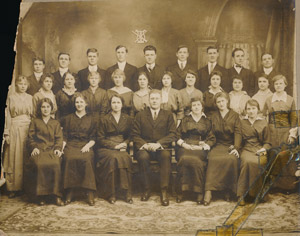 St. Casimir's choir, Easter 1915