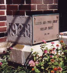 Calvary Full Gospel Church cornerstone, 1928