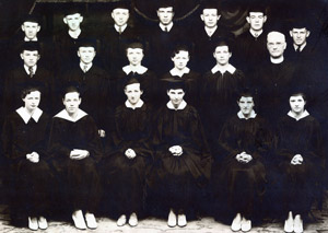 St. Ann's High School 1932 senior class photo