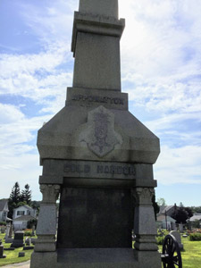 Soldiers Monument, Freeland Cemetery