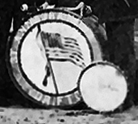 Band drum, Pearl Jubilee 1906