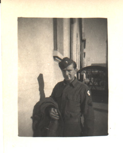 Steve Tancin in WWII