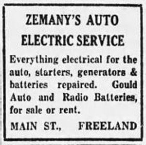 Zemany's Auto Electric Service