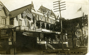 Central Hotel during Pearl Jubilee, 1906