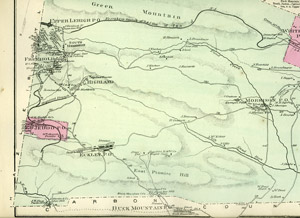 Buck Mountain Slope #2 area in Carbon County near Foster township, 1873