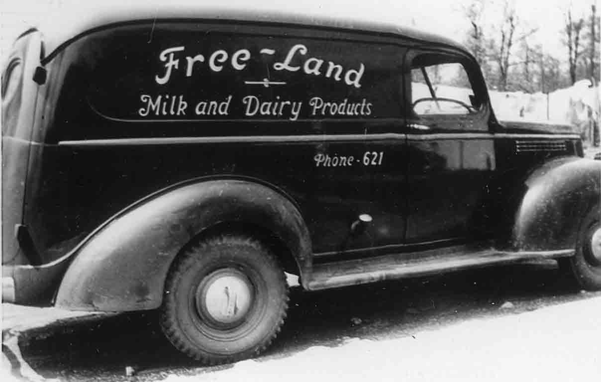 Freeland Dairy Truck