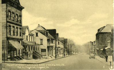 Front Street, looking east from Centre Street