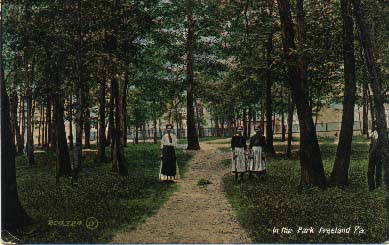 Postcard, In the Park
