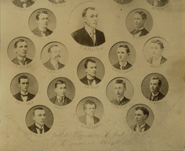 Jeddo Progressive Club, 1894, J. J. Ward, photographer